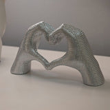 SCULTURA LOVER SILVER CM 25X7,5X13,5