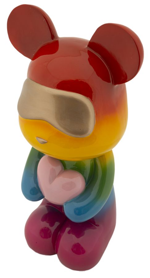 ORSETTO RAINBOW IN PIEDI CM 22,50X17,5X42,5