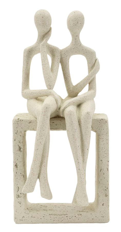 STATUETTA COPPIA STONS CM 11