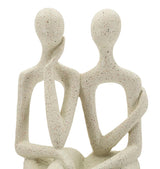STATUETTA COPPIA STONS CM 11,5X9X25