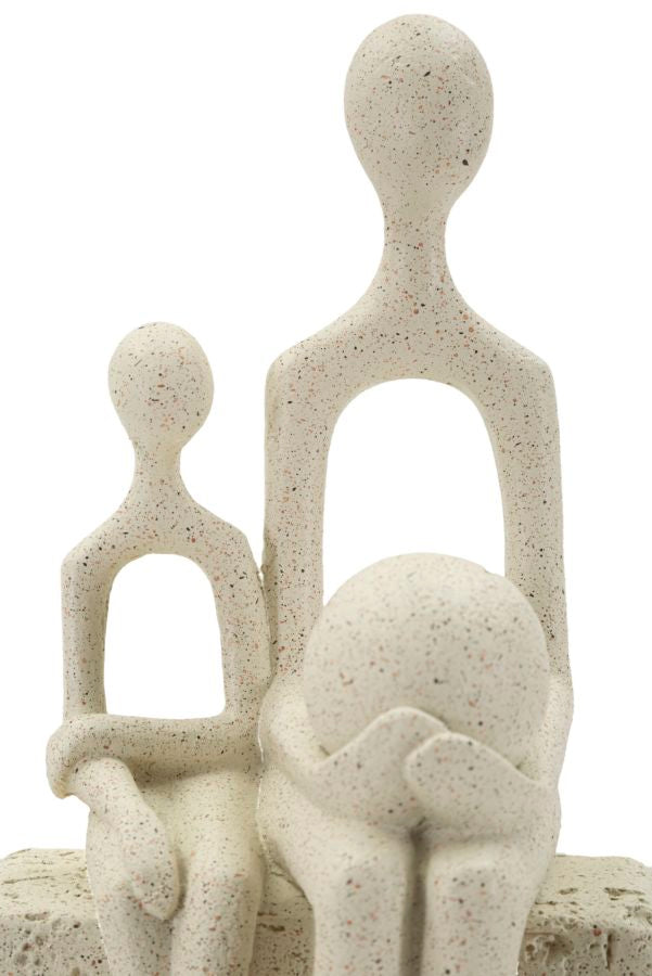 STATUETTA MATERNITA' STONS CM 10X7,5X26