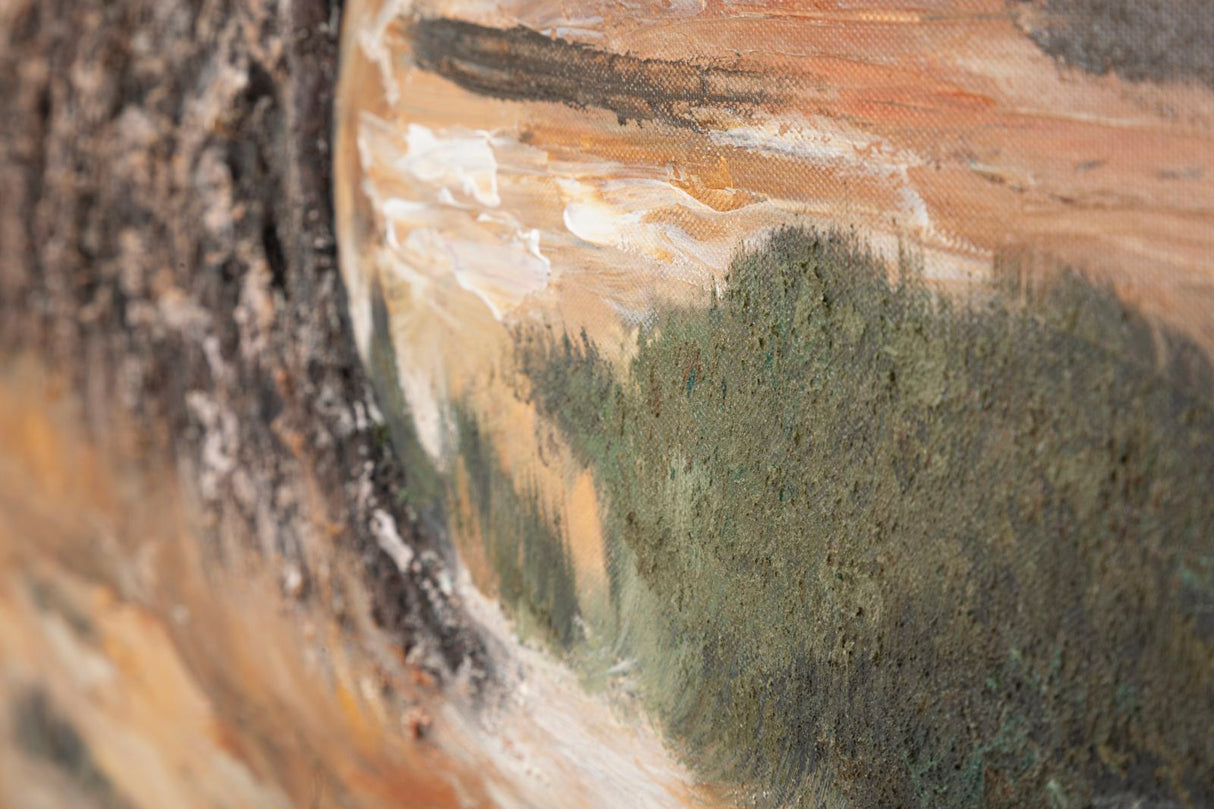 DIPINTO SU TELA OLIVO -B- CM 120X3,8X80