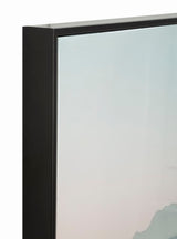 STAMPA SU TELA LACCATA C/CORNICE CACTUS -B- CM 60X4X90