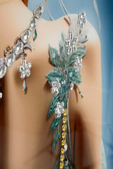 DIPINTO SU TELA LACCATO ISABEL C/CORNICE -A- CM 72X4X102