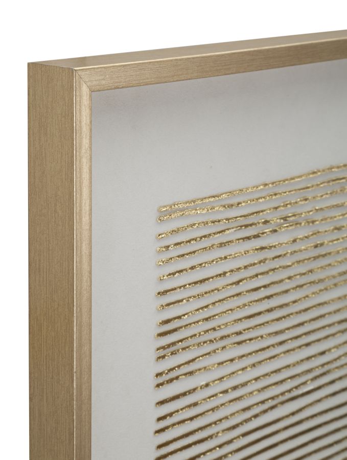 DIPINTO SU TELA ABSTRAC C/CORNICE -A- CM 60X3X60