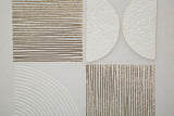 DIPINTO SU TELA ABSTRAC C/CORNICE -A- CM 60X3X60