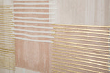 STAMPA DIPINTA SU TELA LIGNES C/CORNICE -B- CM 60X3X60