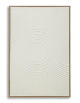 DIPINTO SU TELA SEMPLICITY C/CORNICE -A- CM 80X3