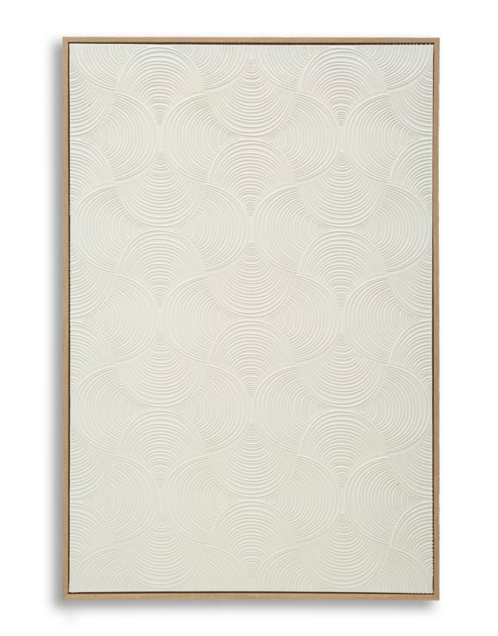 DIPINTO SU TELA SEMPLICITY C/CORNICE -A- CM 80X3