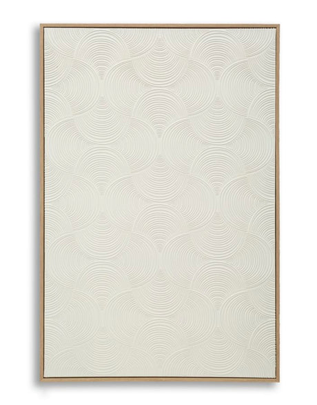 DIPINTO SU TELA SEMPLICITY C/CORNICE -A- CM 80X3