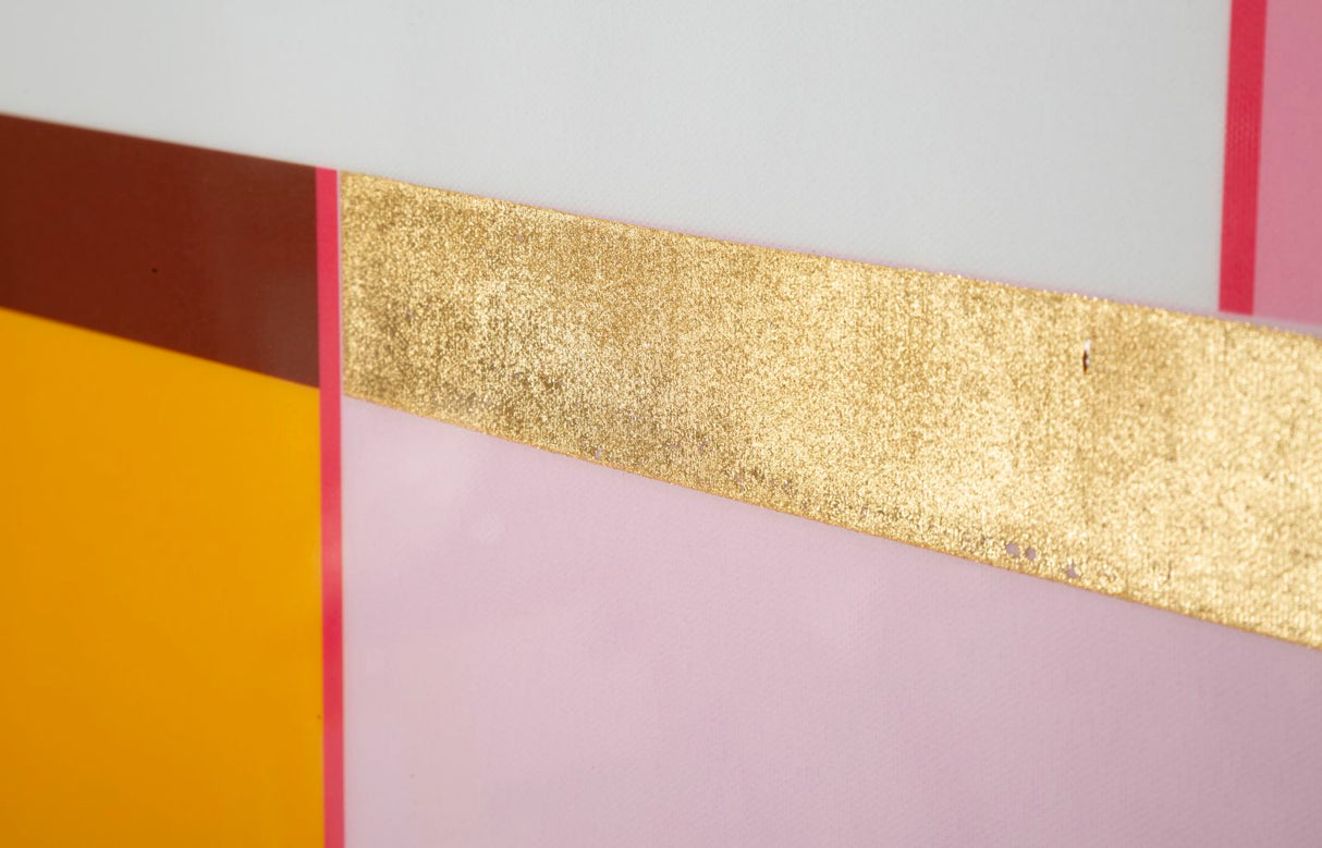 STAMPA SU TELA LACCATTO ACRYLIC C/CORNICE -B- CM 60X3,3X80