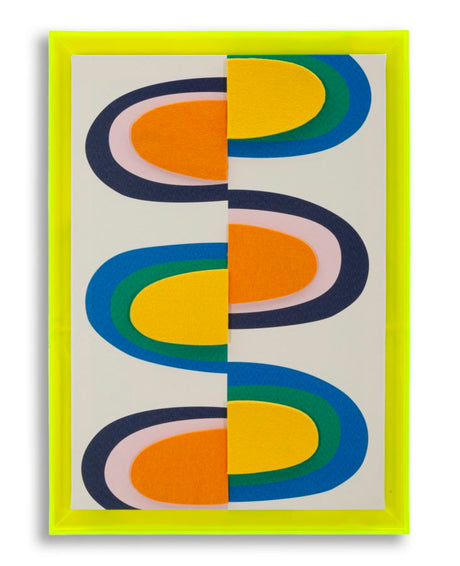 STAMPA SU TELA POP ART C/CORNICE -A- CM 50X3