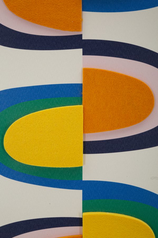 STAMPA SU TELA POP ART C/CORNICE -A- CM 50X3,3X70