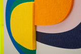 STAMPA SU TELA POP ART C/CORNICE -A- CM 50X3,3X70