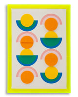 STAMPA SU TELA POP ART C/CORNICE -B- CM 50X3