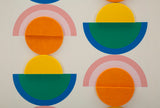 STAMPA SU TELA POP ART C/CORNICE -B- CM 50X3,3X70