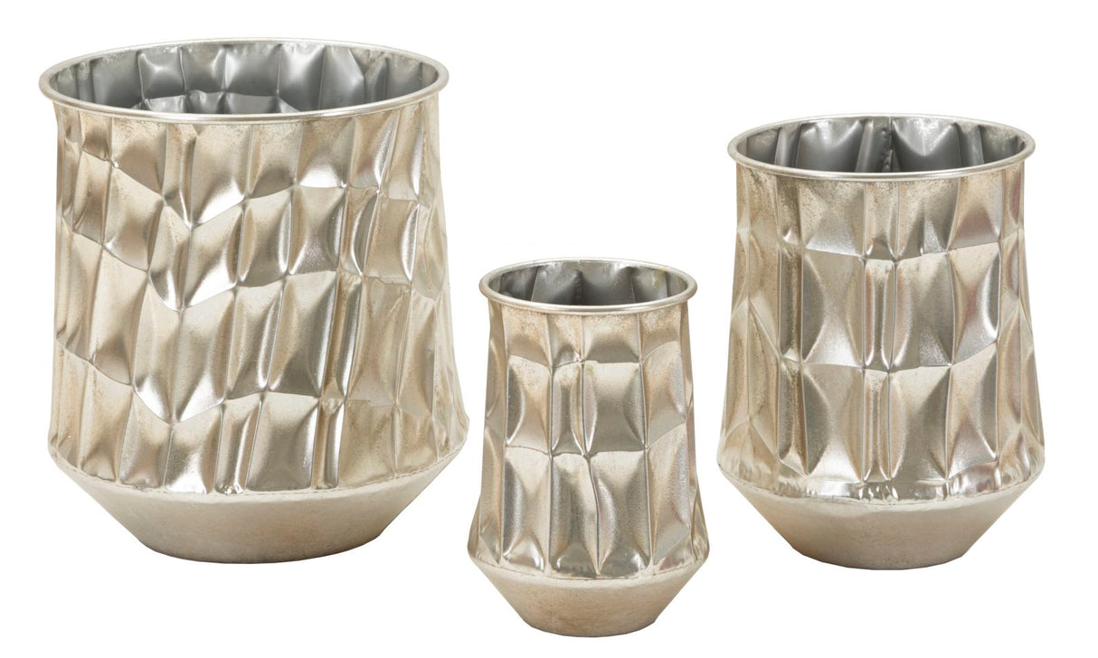 P/VASI SILVER SET 3 PZ CM Ø 35X38