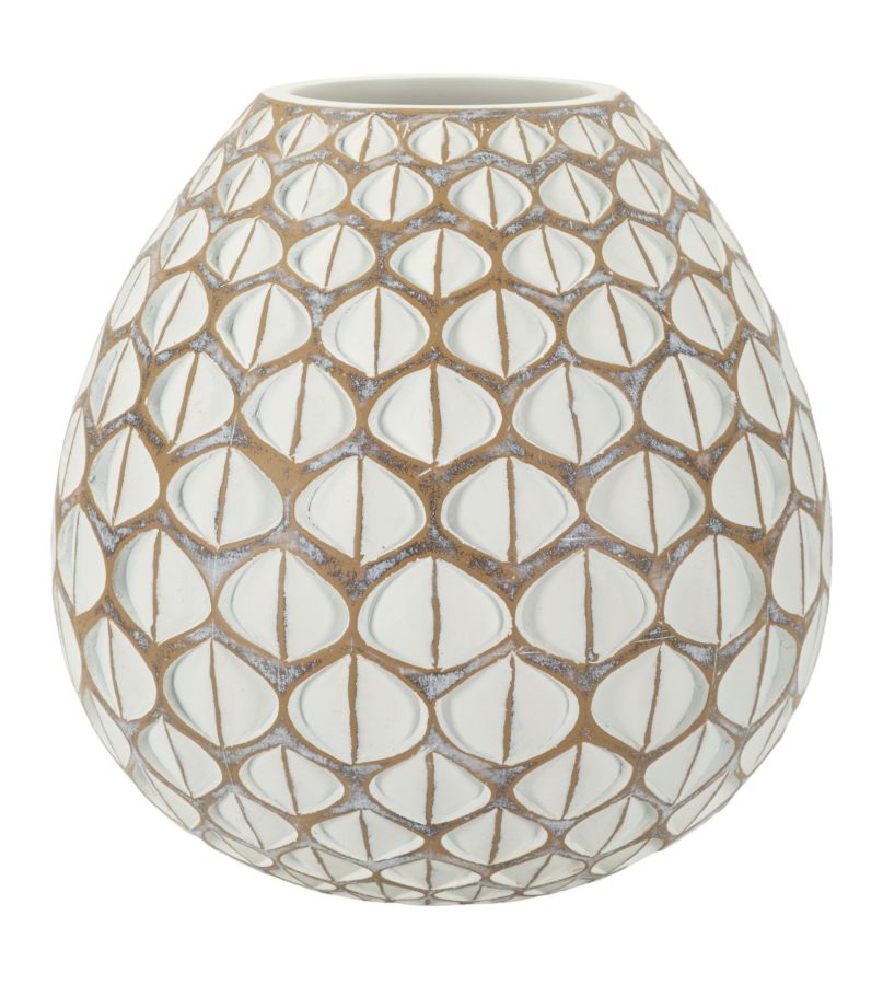 VASO RESINA TIBET CM Ø 27X27