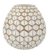 VASO RESINA TIBET CM Ø 27X27