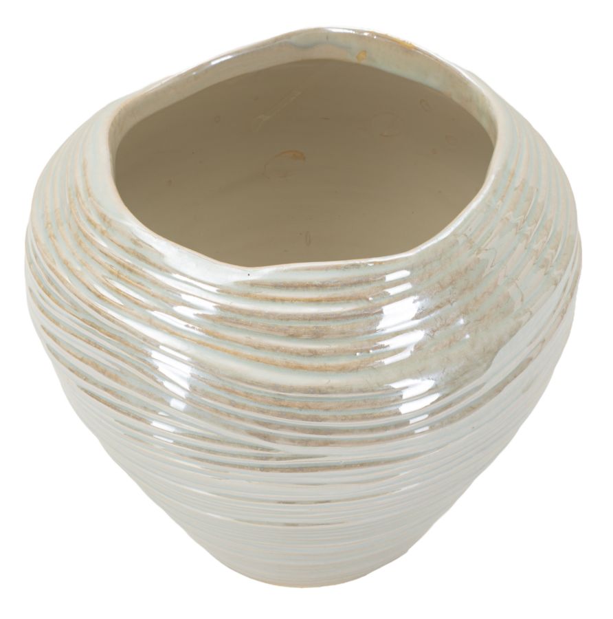 VASO PERLY ROUND CM Ø 22X20