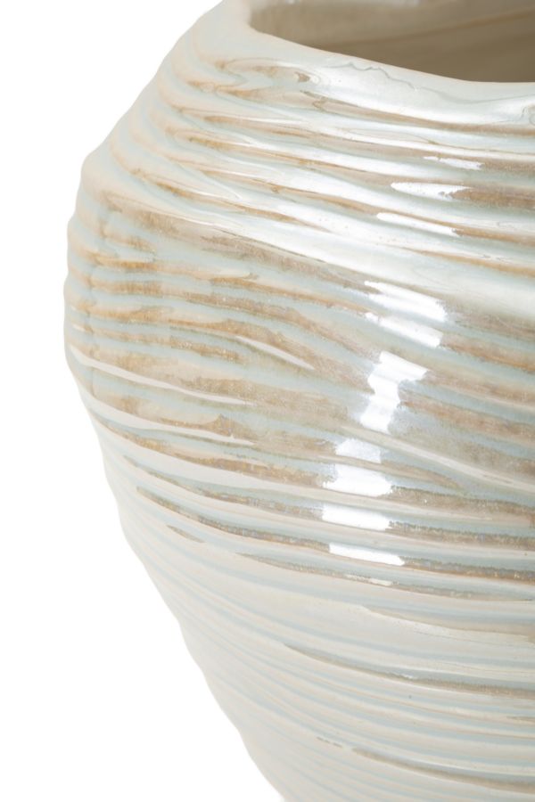 VASO PERLY ROUND CM Ø 22X20