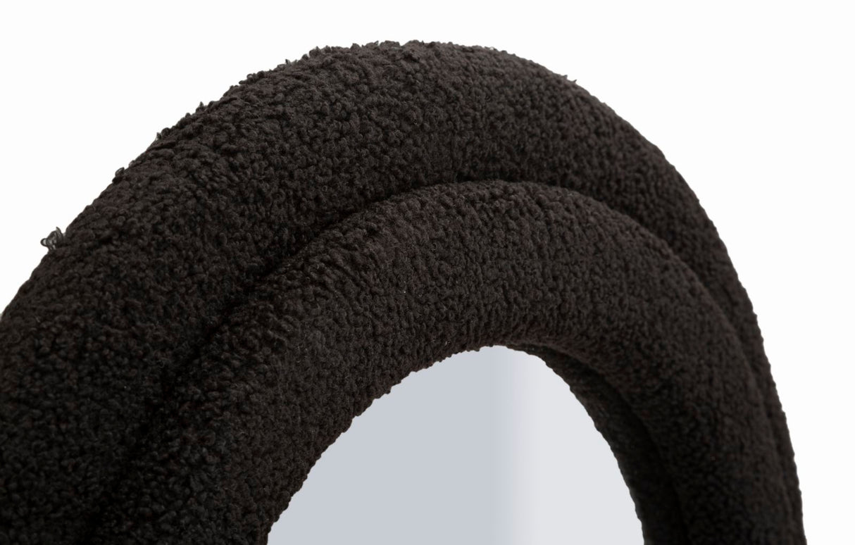 SPECCHIO DA MURO TEDDY NERO CM 60X4X160 (MISURA SPECCHIO CM 39X137)