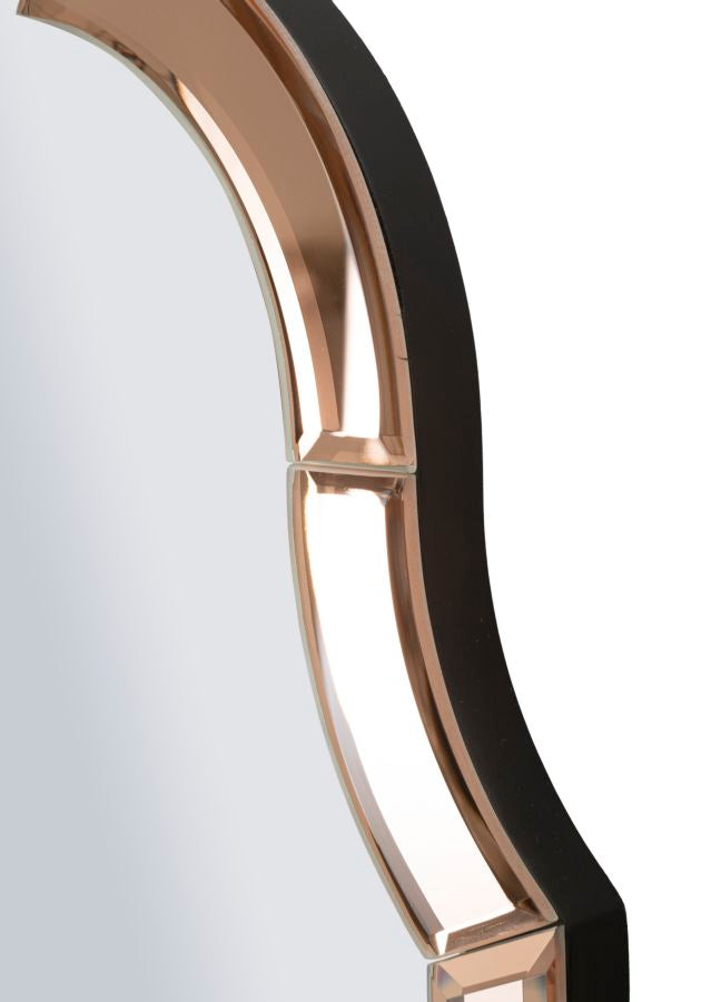 SPECCHIO DA MURO TANGERI ROSA CM 55X2X150 (MISURA SPECCHIO CM 49X144)