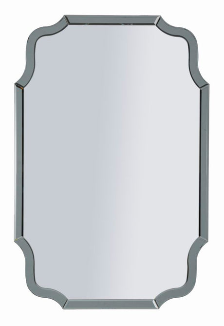 SPECCHIO DA MURO ISTANBUL GRIGIO CM 60X1X90 (MISURA SPECCHIO CM 54X84