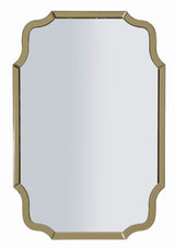 SPECCHIO DA MURO ISTANBUL ORO CM 60X1X90 (MISURA SPECCHIO CM 54X84