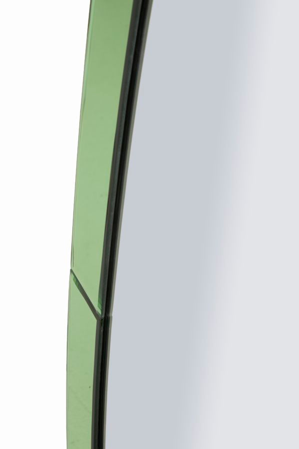 SPECCHIO DA MURO OSLO VERDE CM 55X2X150 (MISURA SPECCHIO CM 42,5X137,5)