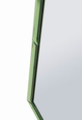 SPECCHIO DA MURO BAKU VERDE CM 55X2X150 (MISURA SPECCHIO CM 49X144)