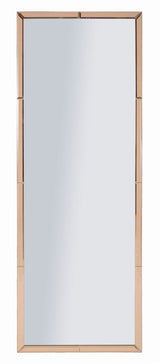 SPECCHIO DA MURO BERLINO ROSA CM 55X2X150 (MISURA SPECCHIO CM 49X143