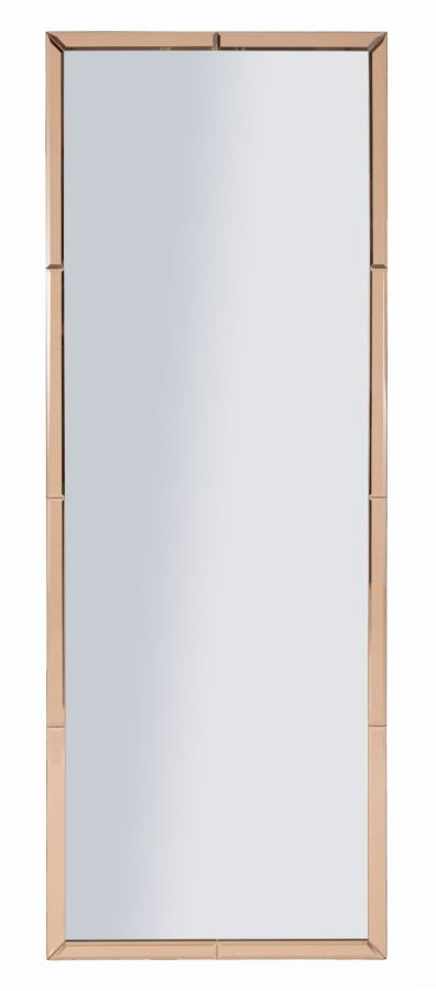 SPECCHIO DA MURO BERLINO ROSA CM 55X2X150 (MISURA SPECCHIO CM 49X143