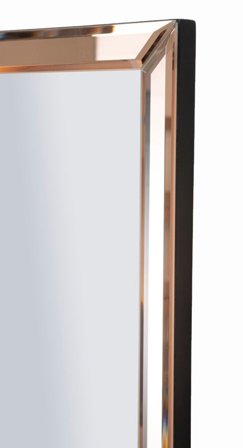SPECCHIO DA MURO BERLINO ROSA CM 55X2X150 (MISURA SPECCHIO CM 49X143,5)