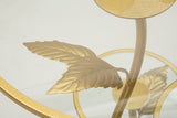 TAVOLINETTO 3 RIPIANI LEAF CM Ø 54X69,5
