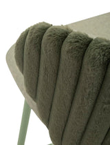 SGABELLO BAR ALASKA -B- VERDE SET 2 PZ CM 55X58X106 (ALTEZZA SEDUTA CM 77)