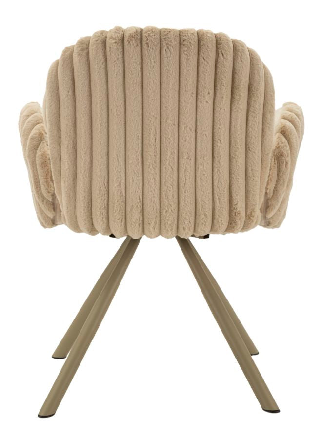 SEDIA STOCCOLMA -B-CREMA SET 2 PZ CM 64X68X83 (ALTEZZA SEDUTA CM 45)
