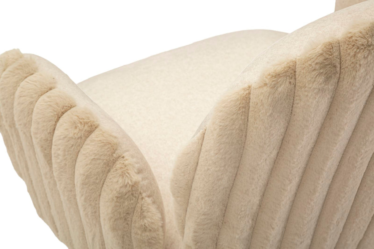 SEDIA STOCCOLMA -B-CREMA SET 2 PZ CM 64X68X83 (ALTEZZA SEDUTA CM 45)