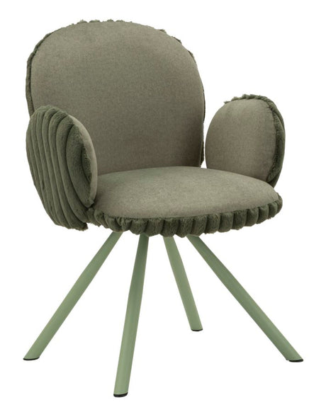 SEDIA STOCCOLMA -B- VERDE SET 2 PZ CM 64X68X83 (ALTEZZA SEDUTA CM 45)