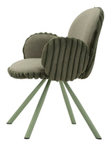 SEDIA STOCCOLMA -B- VERDE SET 2 PZ CM 64X68X83 (ALTEZZA SEDUTA CM 45)