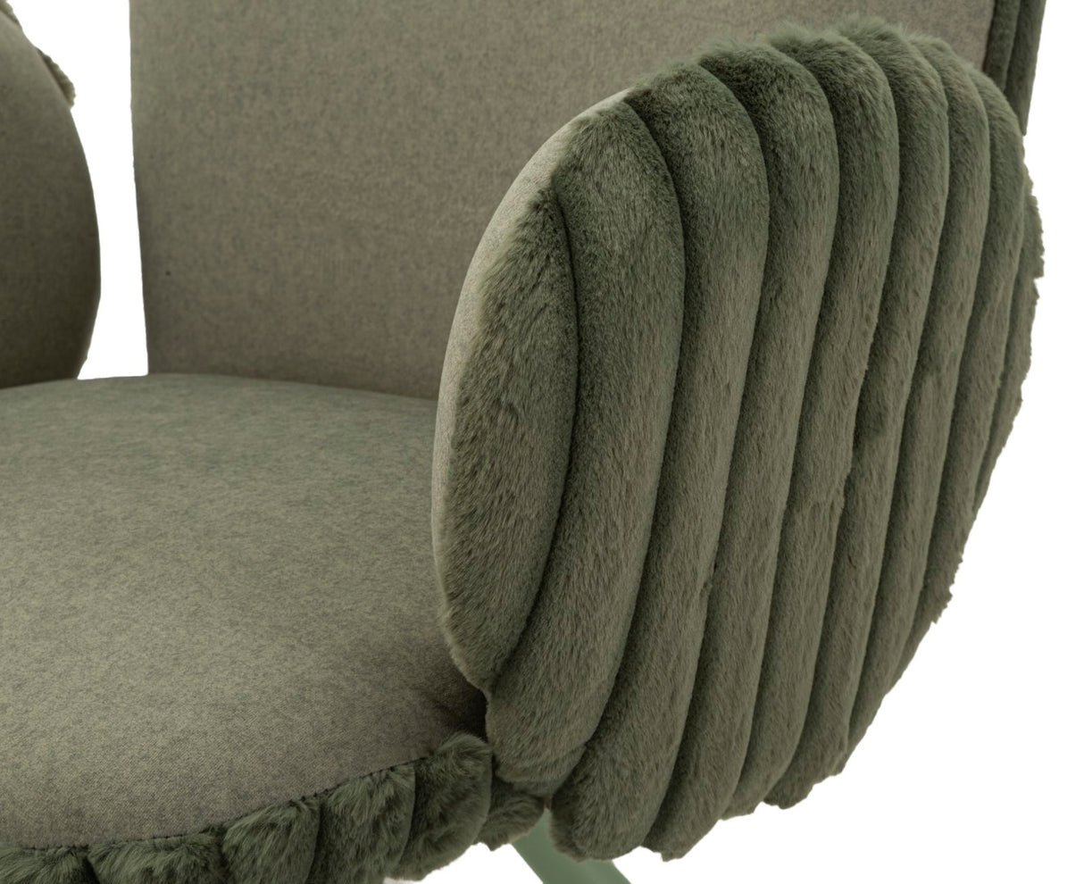 SEDIA STOCCOLMA -B- VERDE SET 2 PZ CM 64X68X83 (ALTEZZA SEDUTA CM 45)