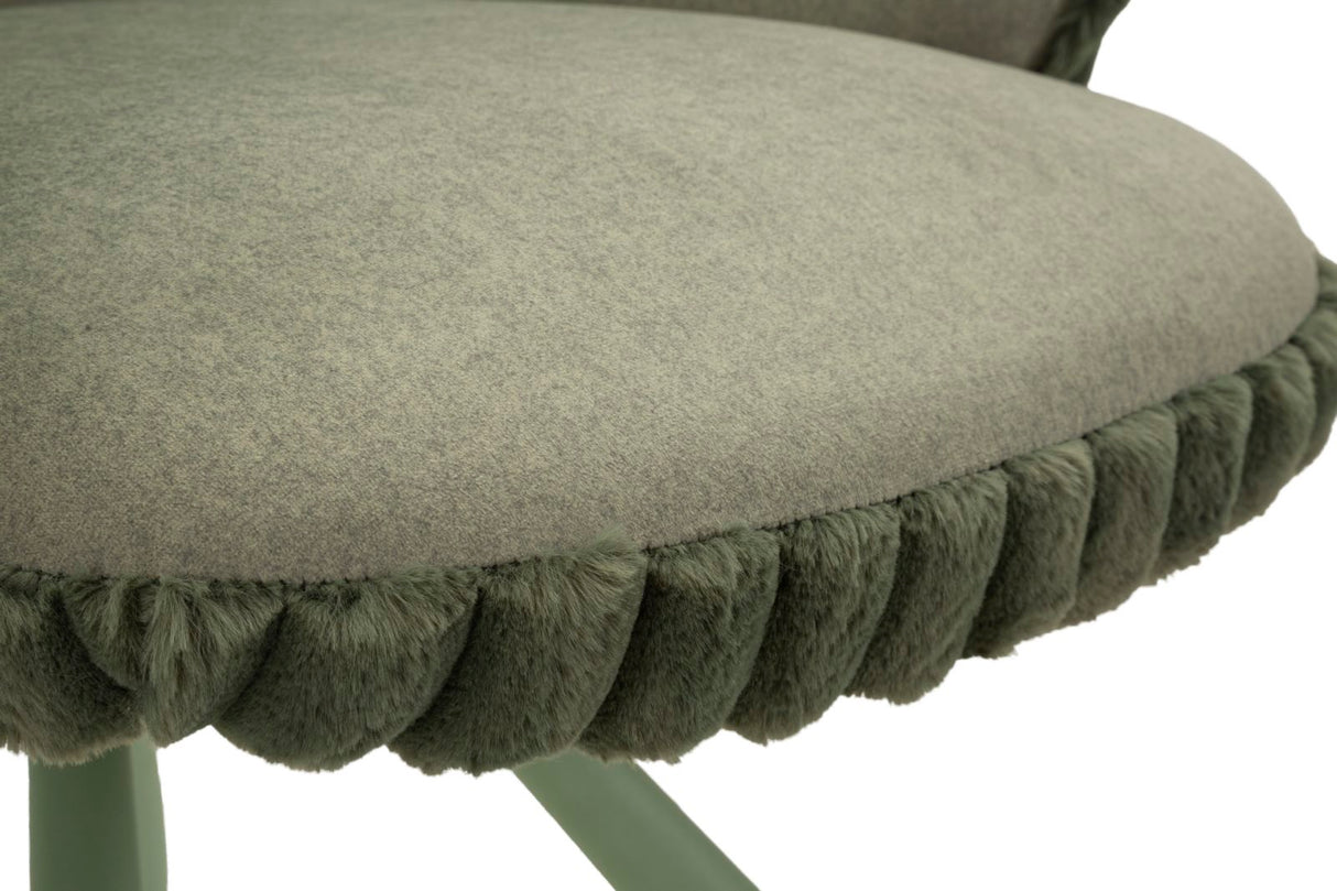 SEDIA STOCCOLMA -B- VERDE SET 2 PZ CM 64X68X83 (ALTEZZA SEDUTA CM 45)