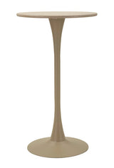 TAVOLO BAR ALASKA CREMA CM Ø 60X106