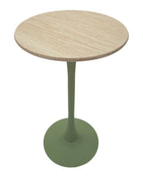 TAVOLO BAR ALASKA VERDE CM Ø 60X106