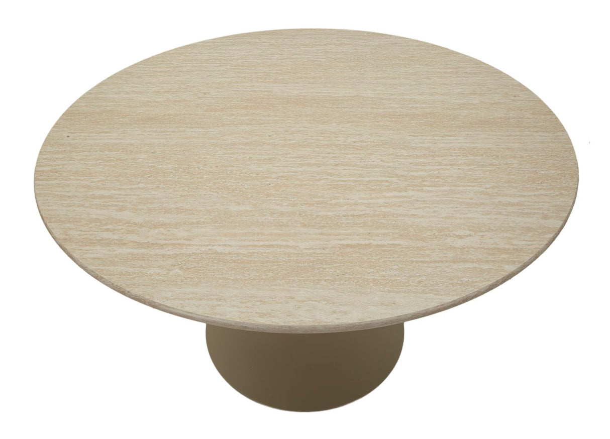 TAVOLO DA PRANZO STOCCOLMA CREMA CM Ø 120X76