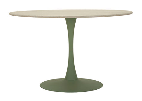 TAVOLO DA PRANZO STOCCOLMA VERDE CM Ø 120X76