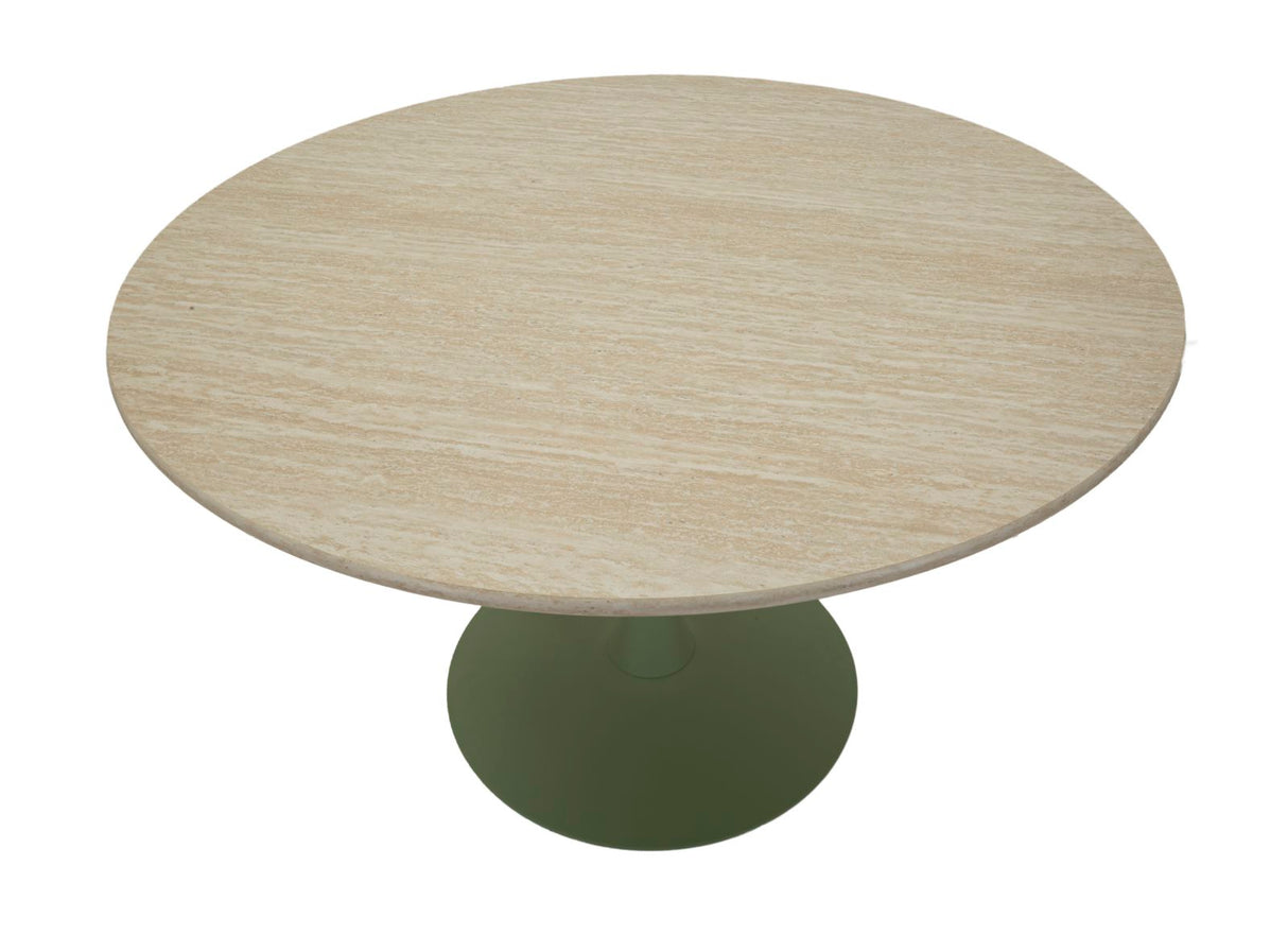 TAVOLO DA PRANZO STOCCOLMA VERDE CM Ø 120X76