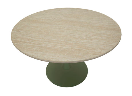 TAVOLO DA PRANZO STOCCOLMA VERDE CM Ø 120X76
