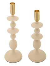 P/CAND GEMINI CREMA SET 2 PZ - FERRETTI