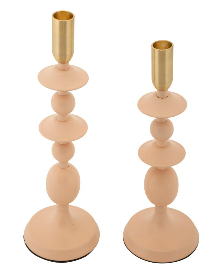 P/CAND GEMINI ROSA SET 2 PZ - FERRETTI